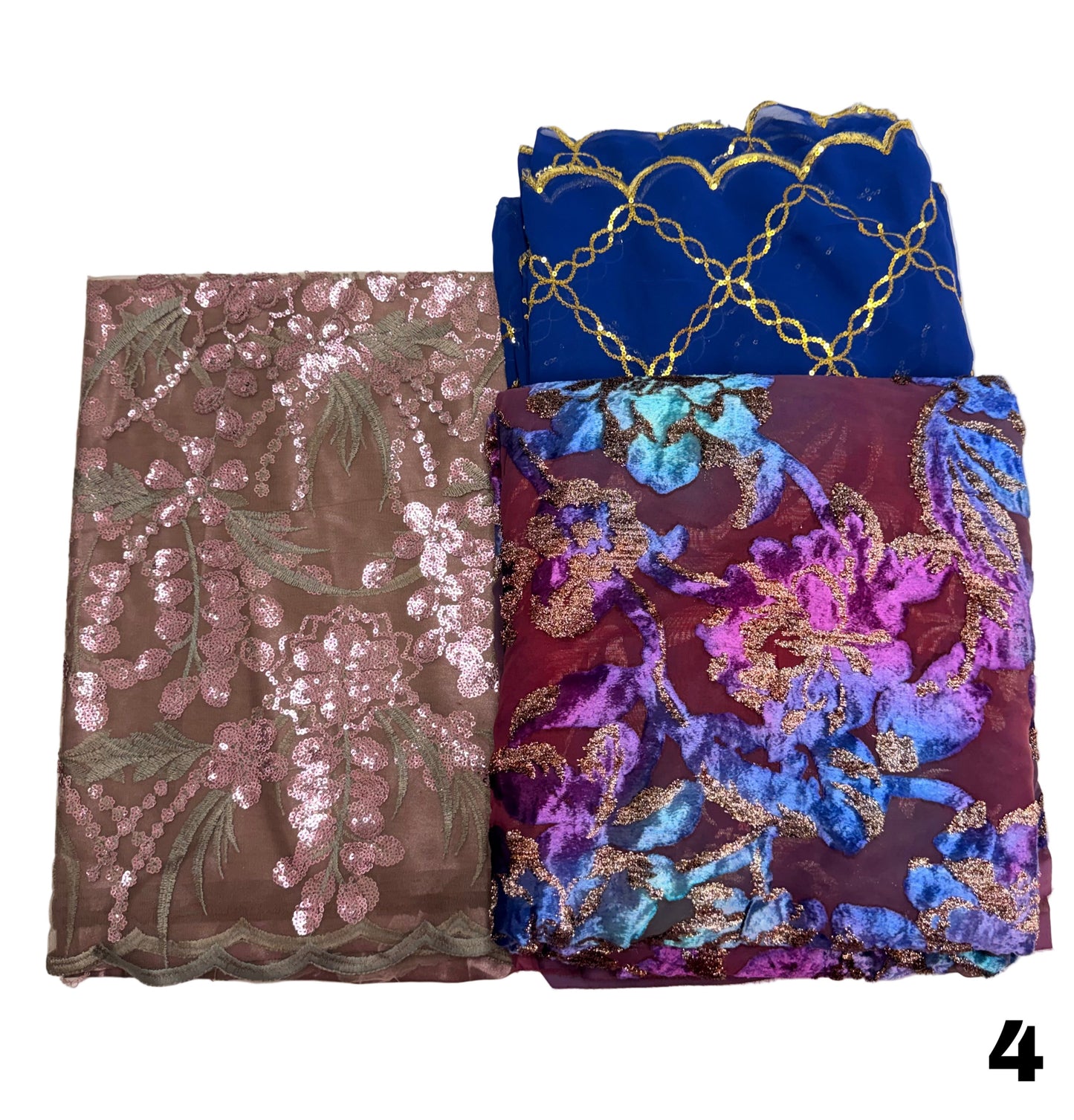 Purple Blue Shimmer Maqbal Dirac Set