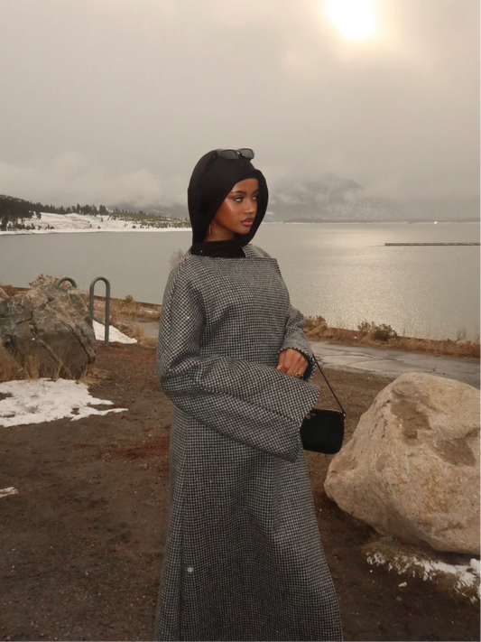 Wool Winter Abaya Coat- Restock Soon