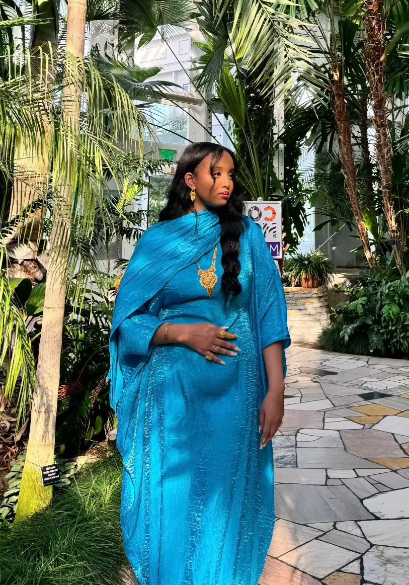 Shimmery Butterfly Set - Azure