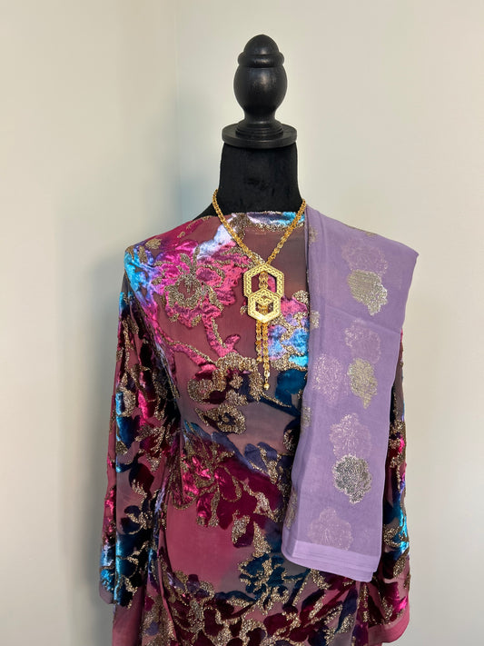 Purple Blue Shimmer Maqbal Dirac Set