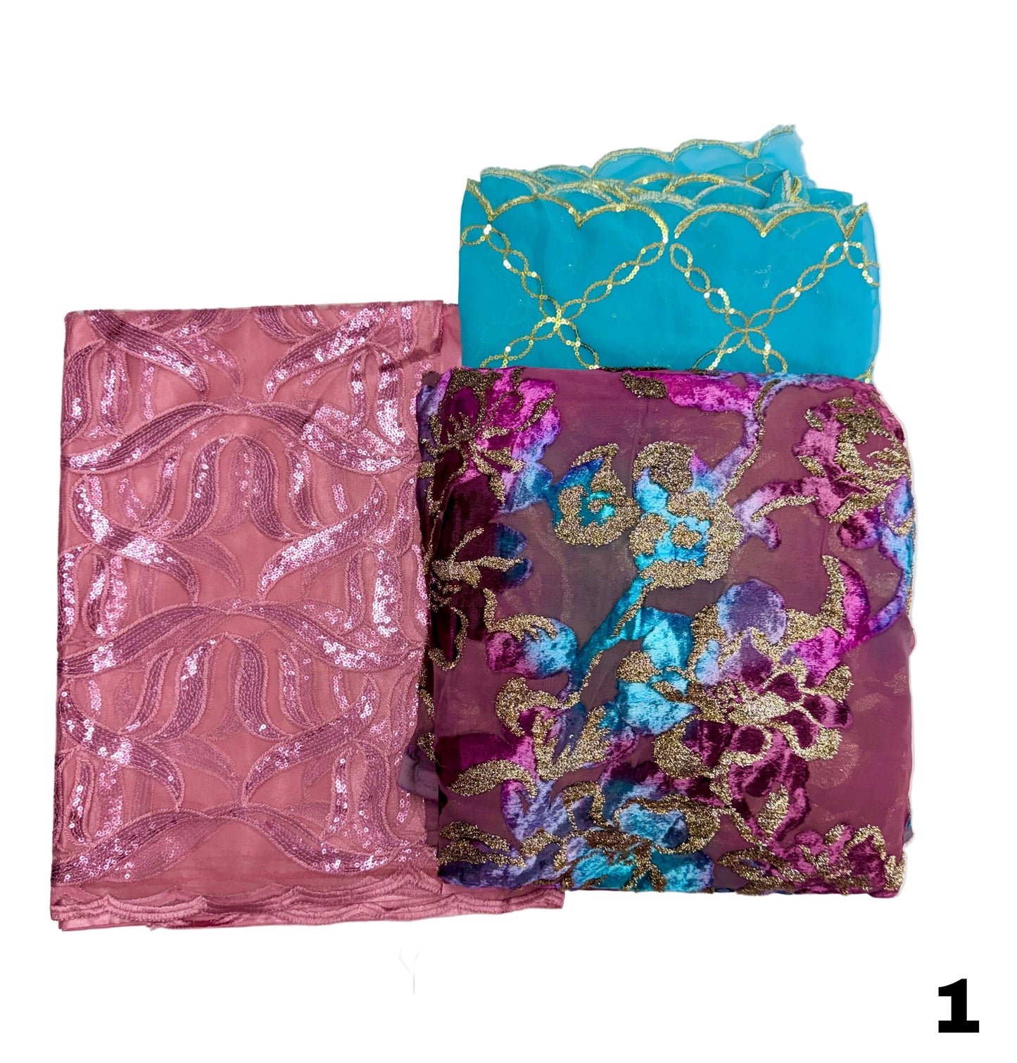 Purple Blue Shimmer Maqbal Dirac Set