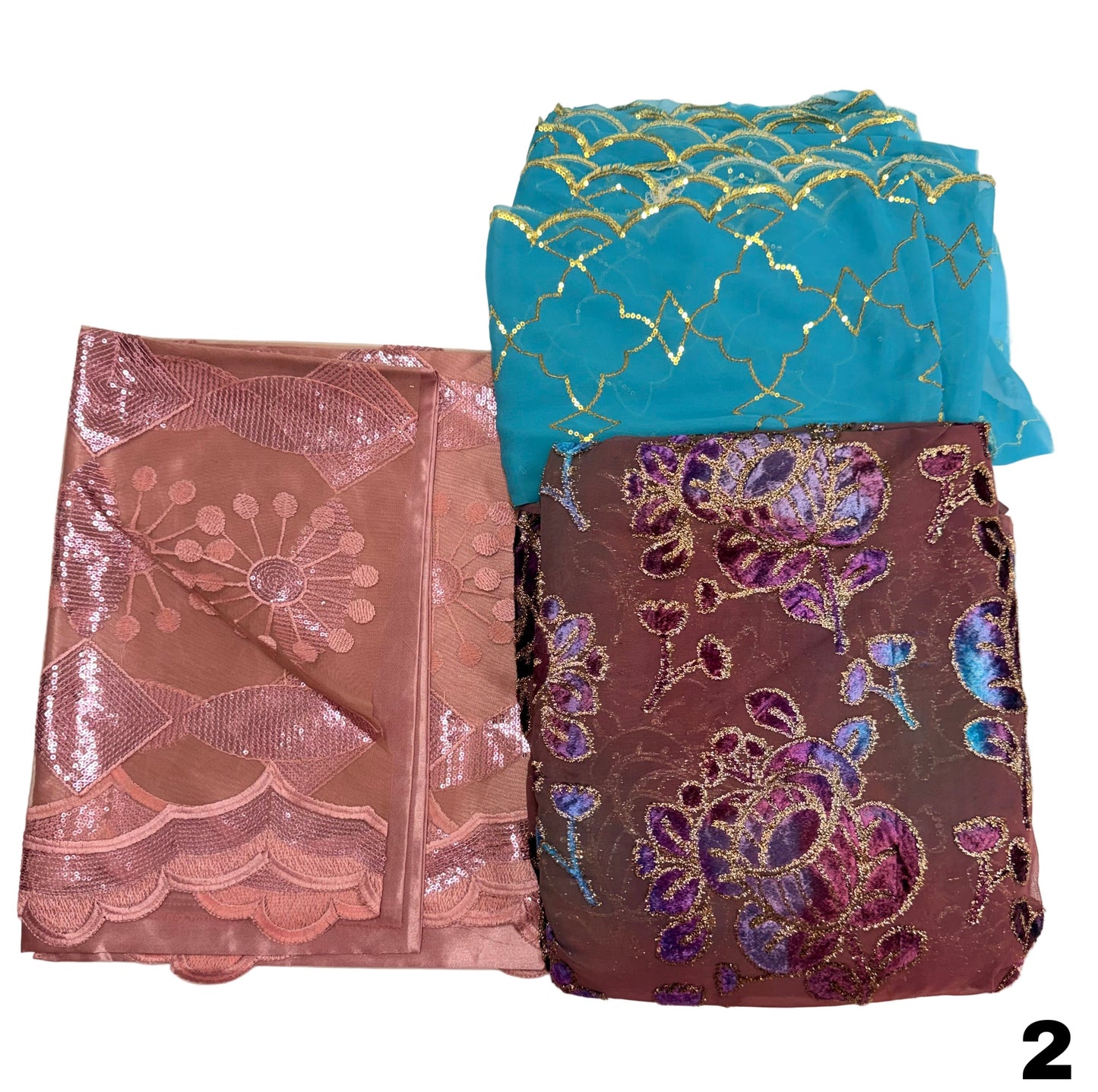 Purple Blue Shimmer Maqbal Dirac Set