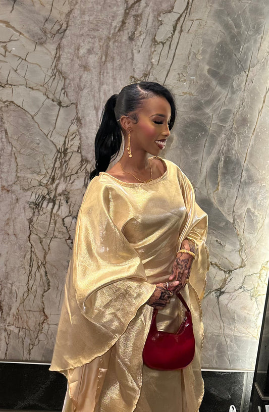 Celestial Gold Dress